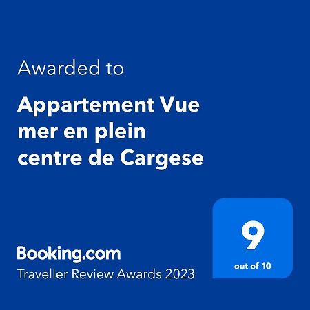Appartement Vue Mer En Plein Centre De Cargèse Eksteriør bilde